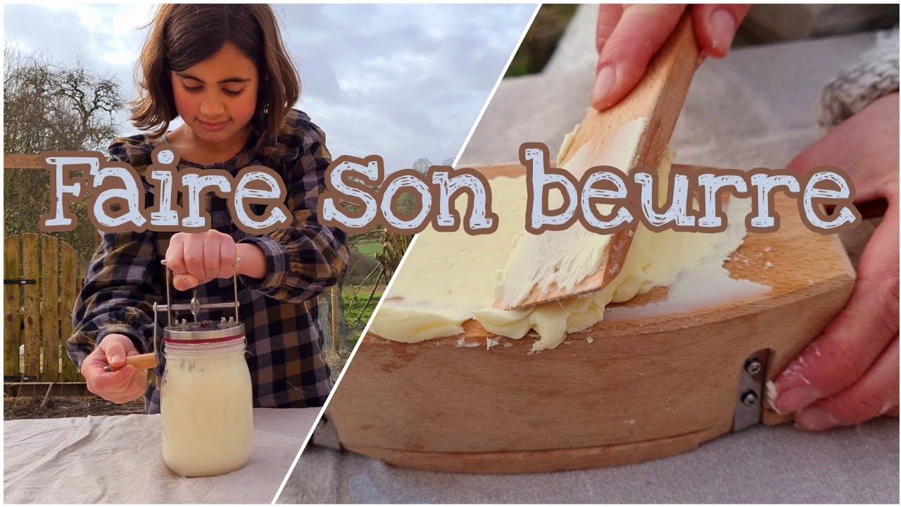 Comment faire du beurre maison facilement