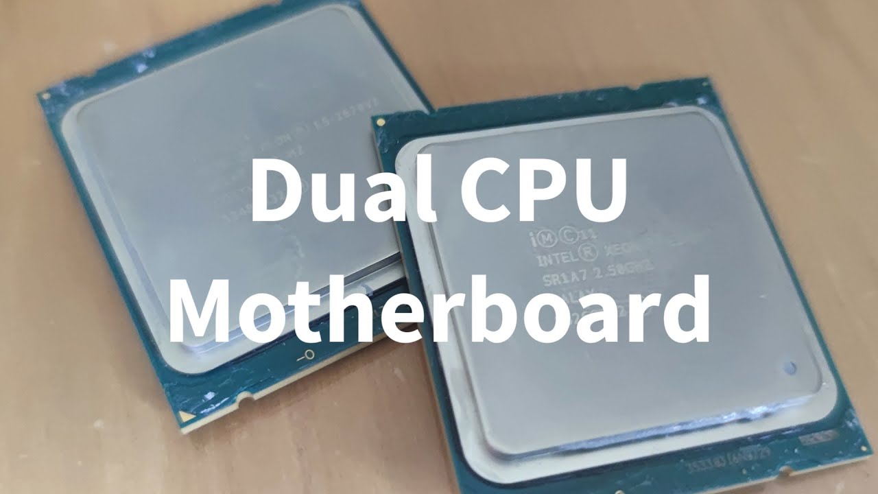 Dual CPU Motherboard Setup - 2 x E5-2670 V2