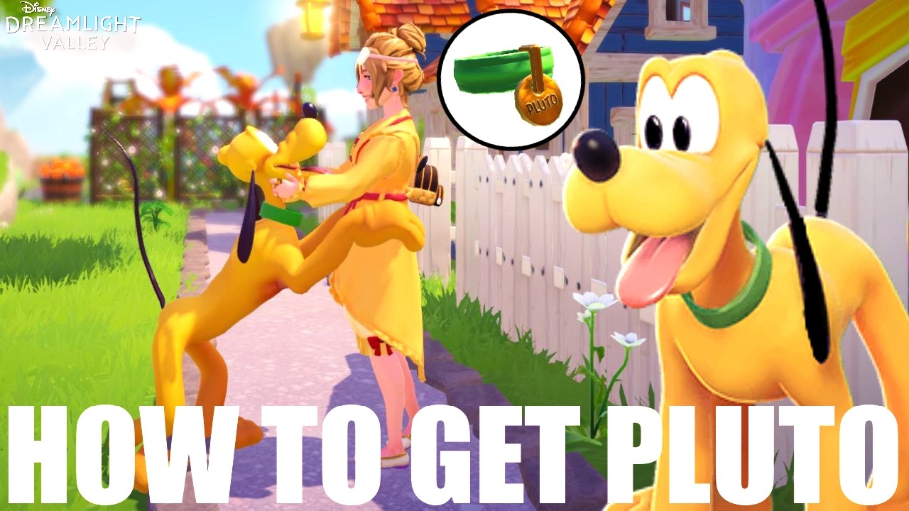 C&oacute;mo desbloquear a Pluto en Disney Dreamlight Valley y Rebeccas Creations