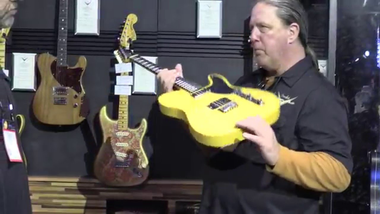 Fender Masterbuilder Todd Krause and his New Creations  •  NAMM 2016