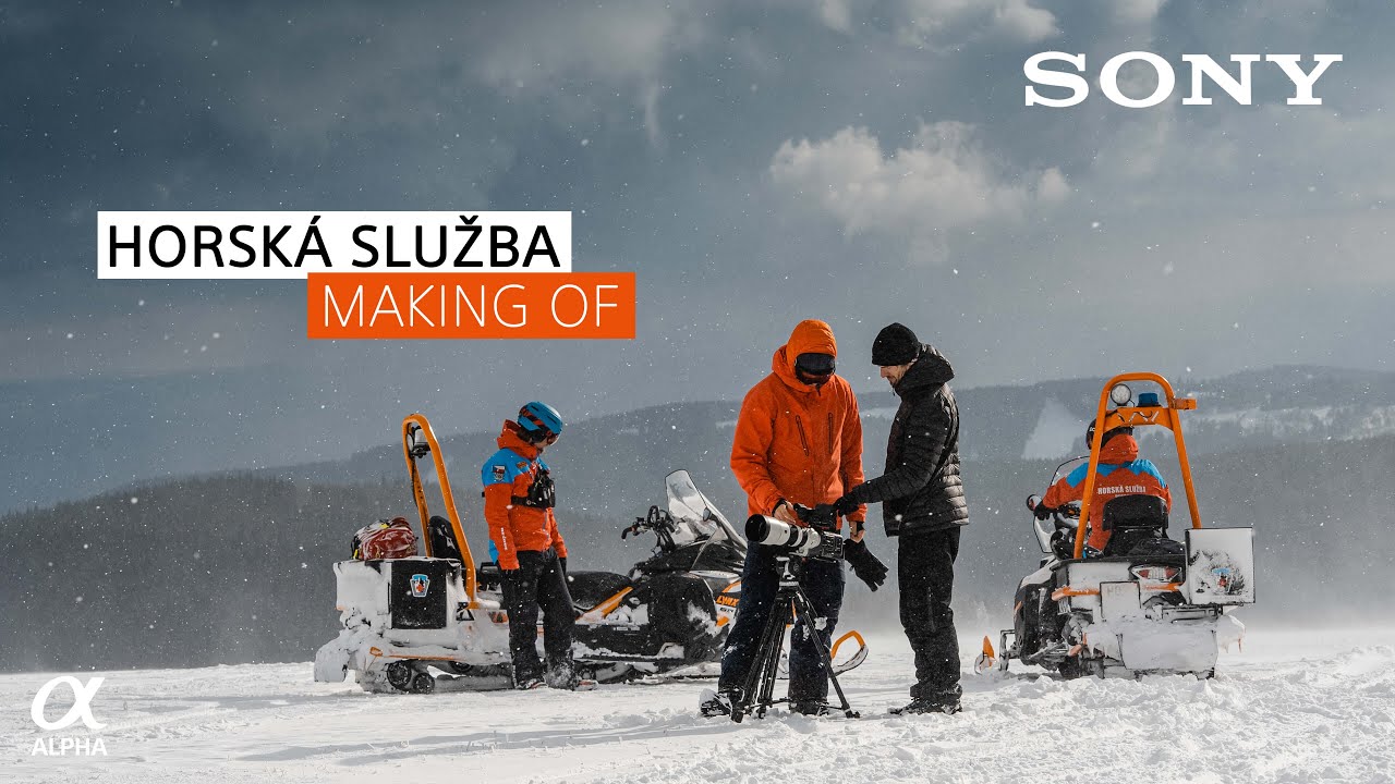 Outdoor natáčení pro Horskou službu | Ze zákulisí s Fullface Productions