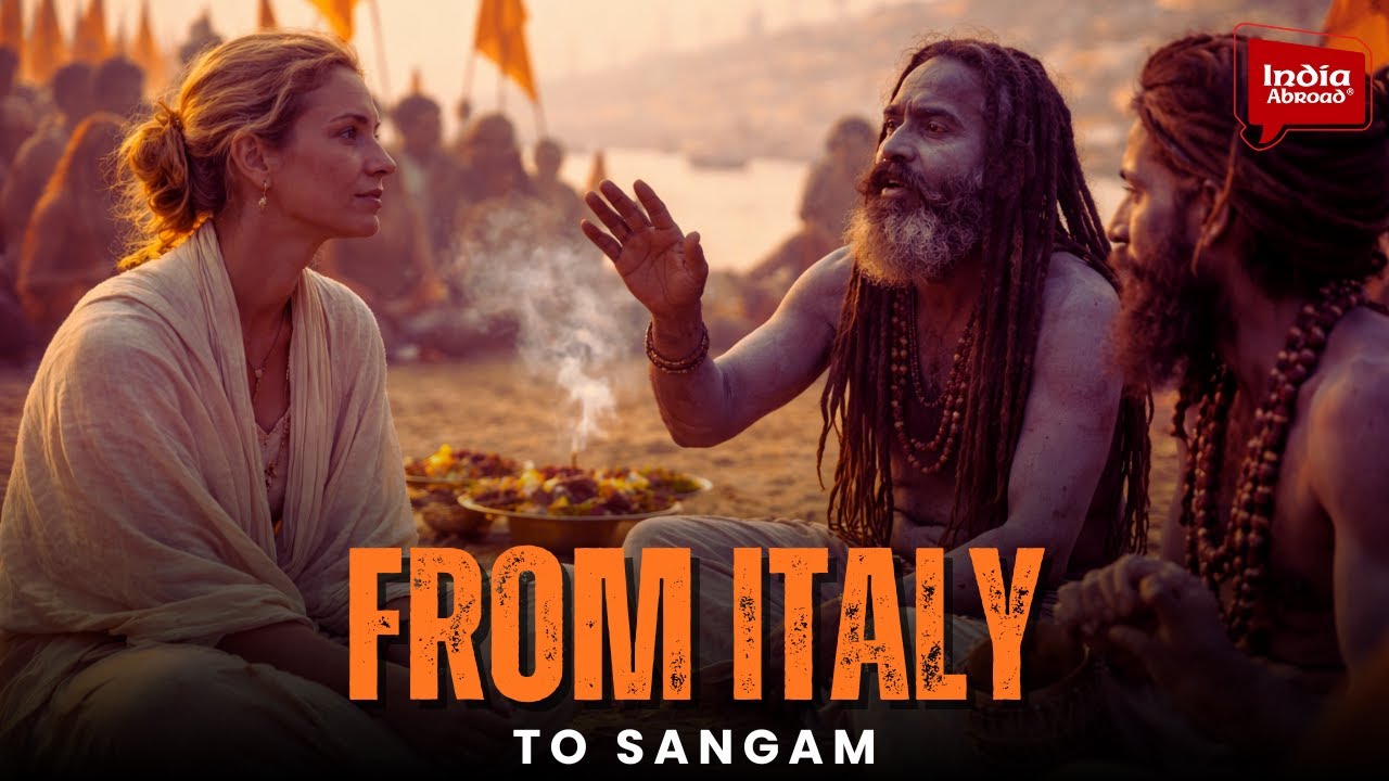 Magh Mela में Foreign Devotee का Spiritual Connect | India Abroad Hindi