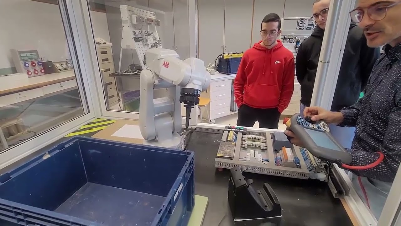 Definición de herramienta en robot IRB 120 por el método de puntos.