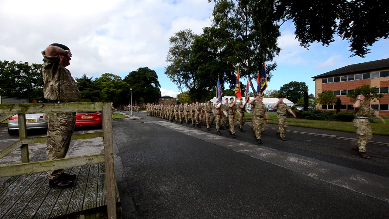 Cheshire Army Cadet Force Annual Camp 2017 - Final Parade