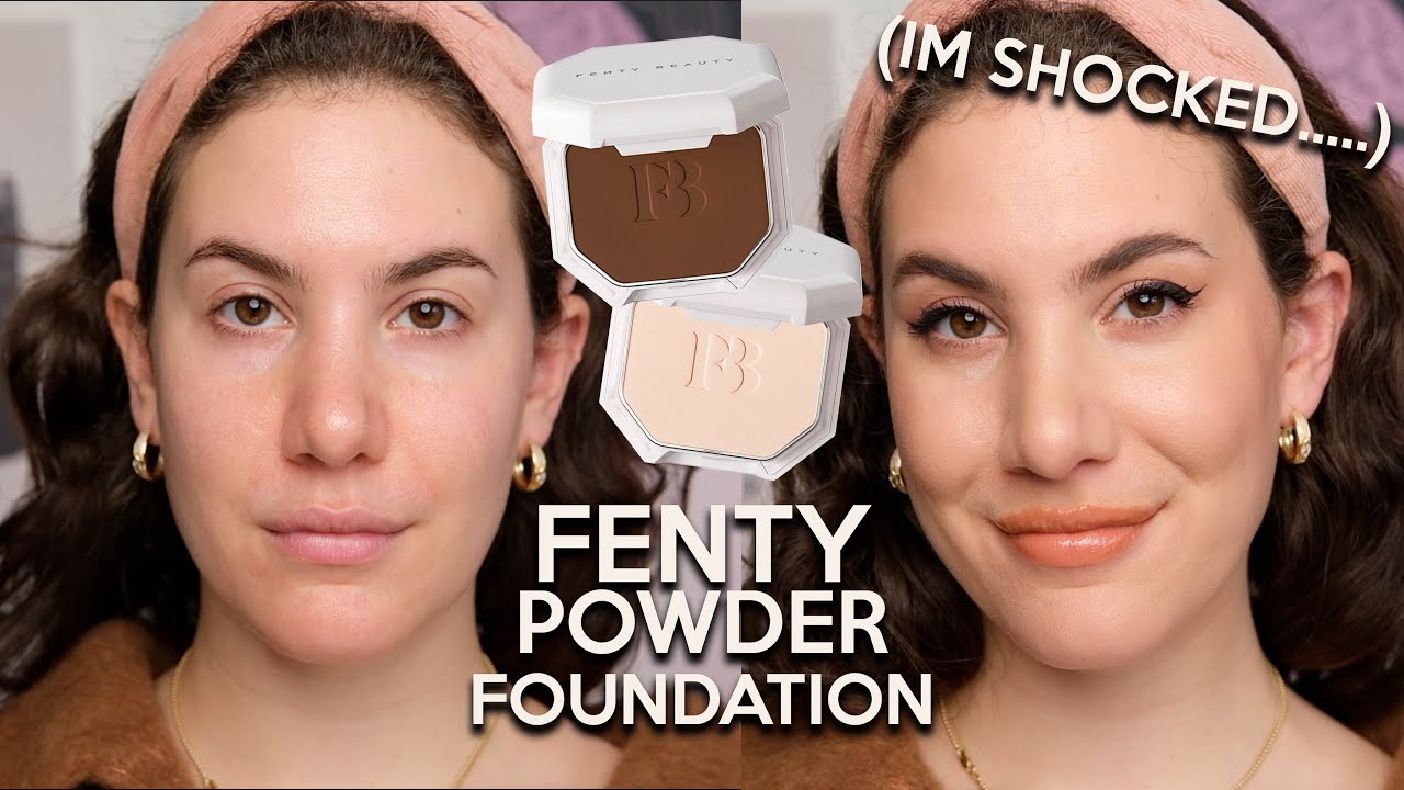 Will the FENTY POWDER FOUNDATION work on DRY SKIN?! 😳