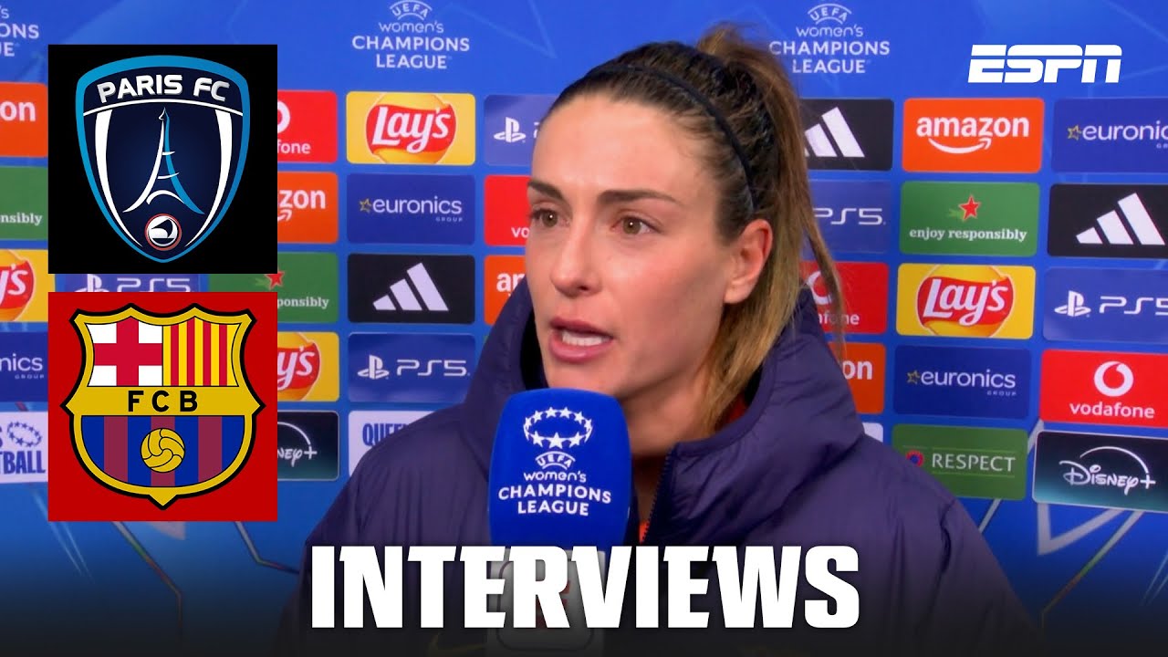 &lsquo;PROUD!&rsquo; Putellas & Graham Hansen react to Barcelona's league phase | UEFA Women's Champions League