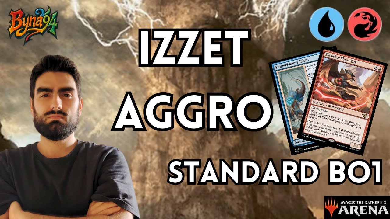 IZZET AGGRO Standard BO1 #magicthegathering  #mtg #mtgarena