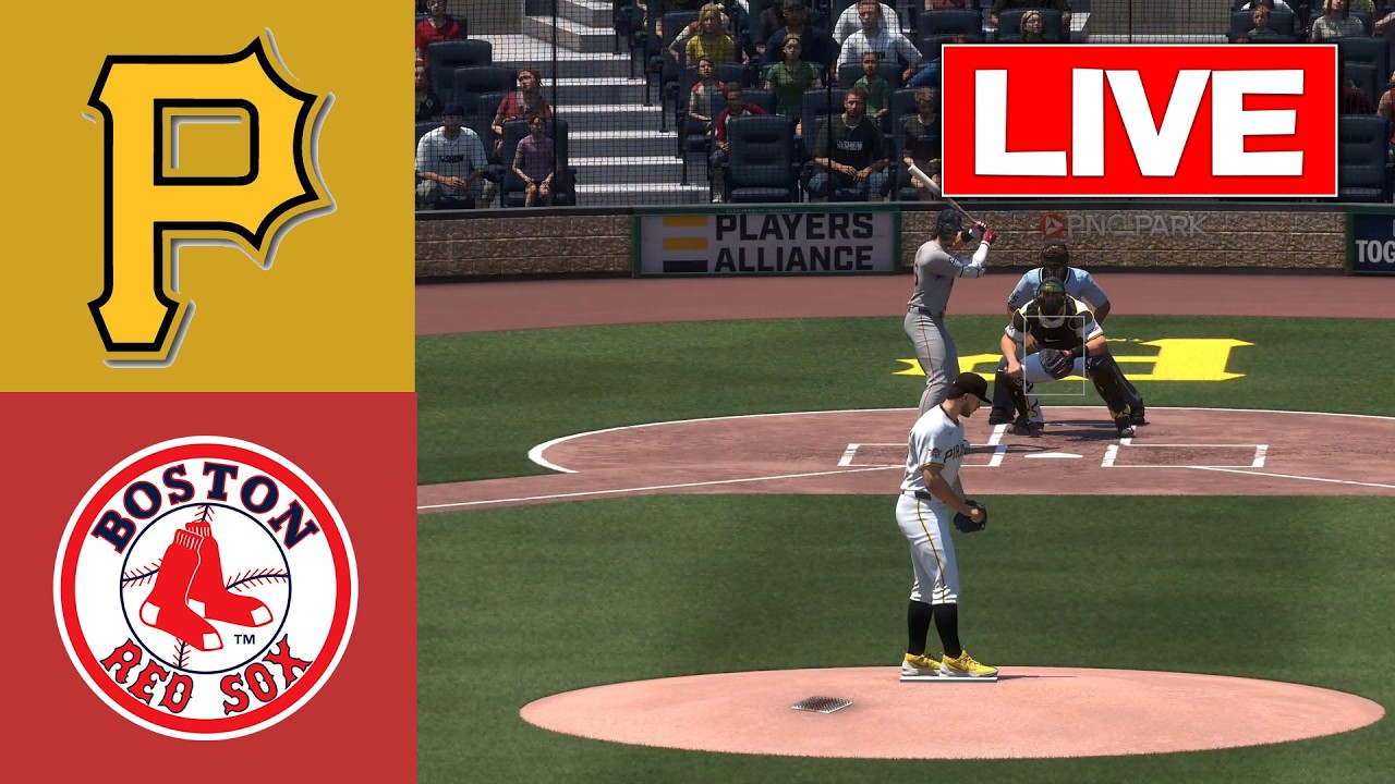 🔴LIVE 🔴Pittsburgh Pirates vs Boston Red Sox / 08/03/26 Spring training /MLB THE SHOW 26