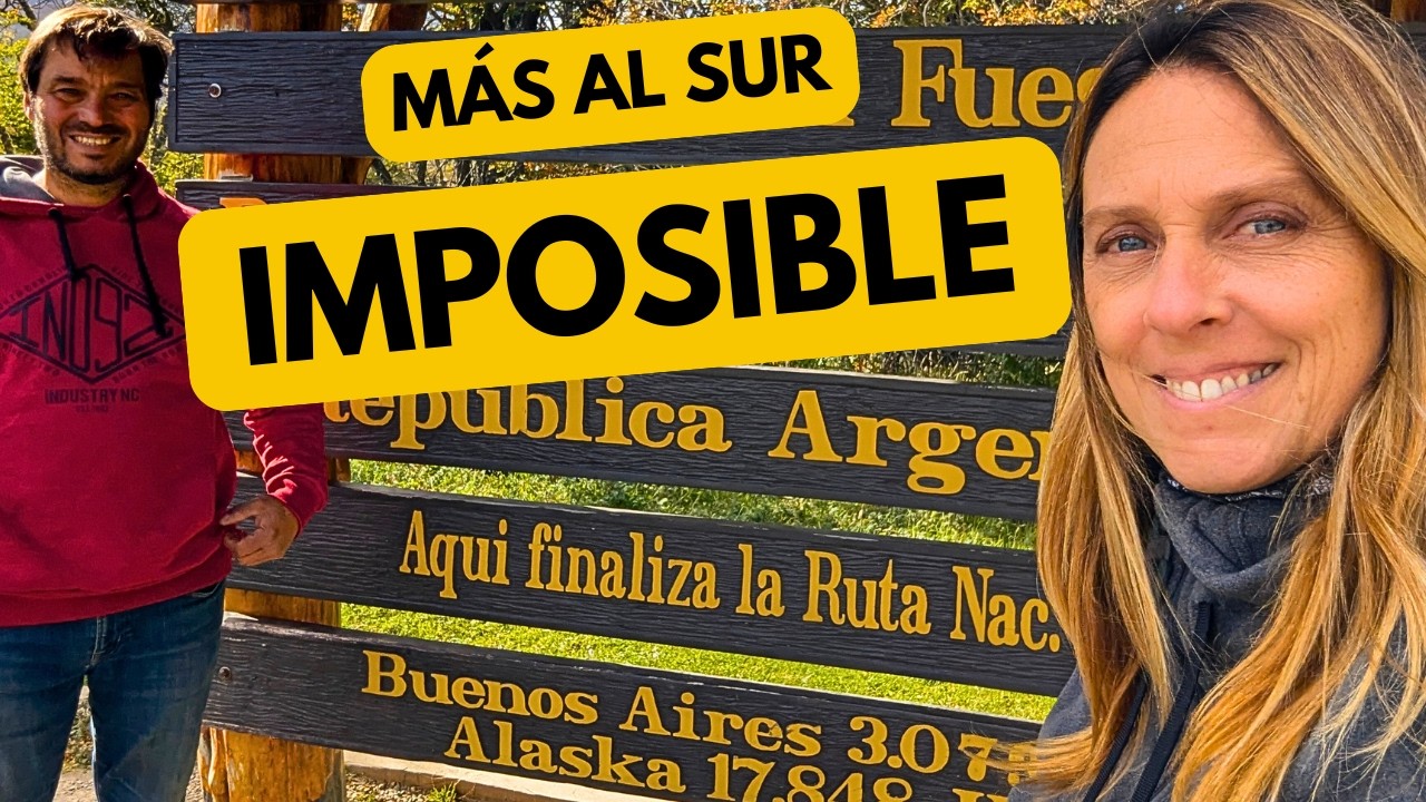 🚌Argentinos en MOTORHOME en el último rincón del continente!🌎