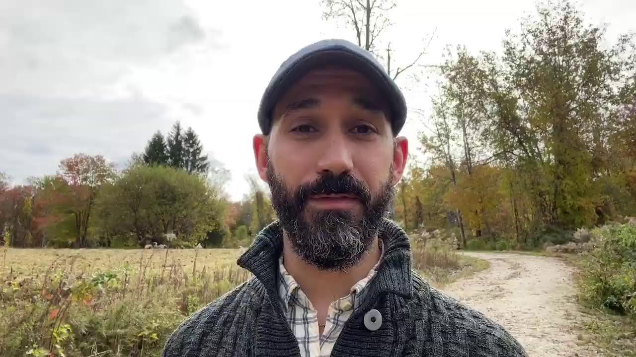 Walking Nature Meditation | Mindful Relaxing Stroll Hiking in Massachusetts. 10-18-2023