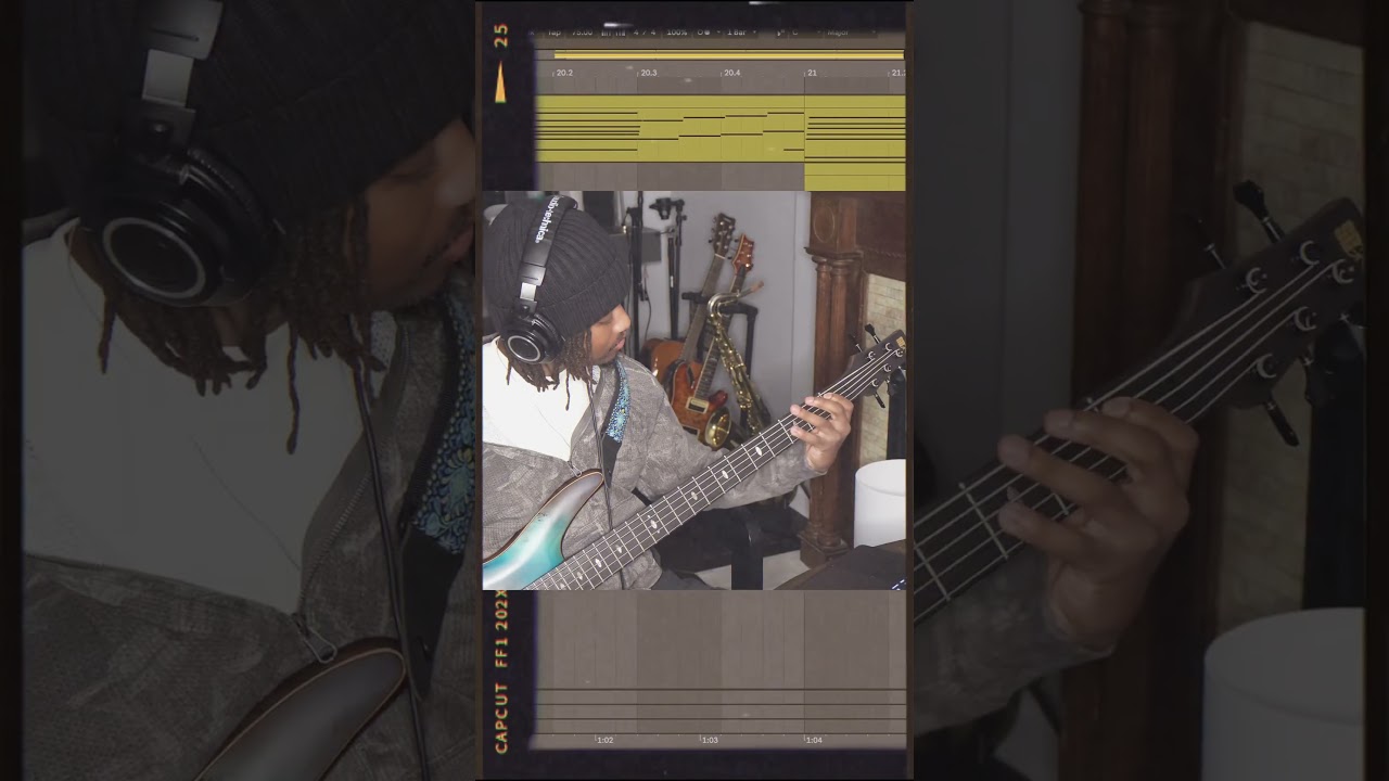I love making my own backing tracks 