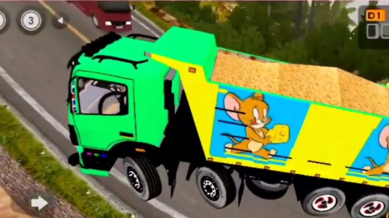 Dangerous Offroad Truck Driving Gameplay | Heavy Load Challenge #2 
