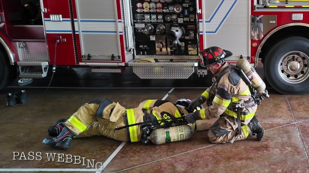 FRE Firefighter Webbing drag demo