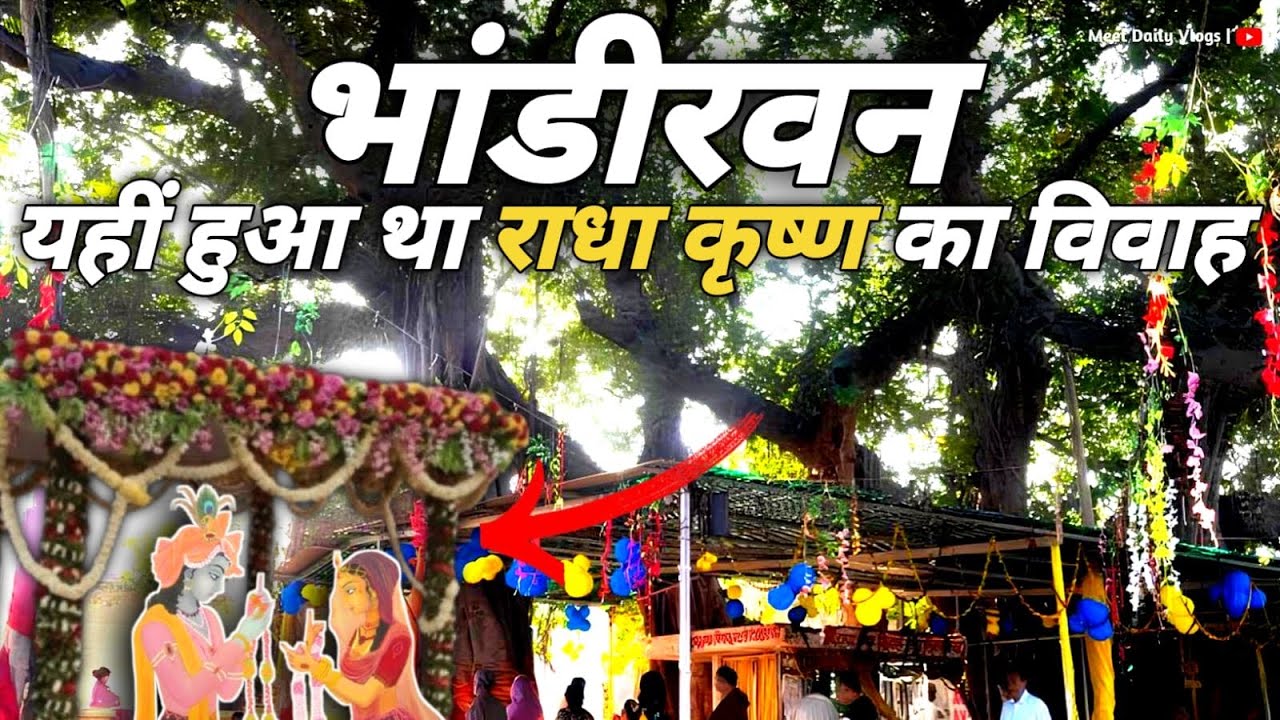 Bhandirvan Tour | Bhandirvan ki story | bhandirvan in vrindavan | Meet daily vlogs