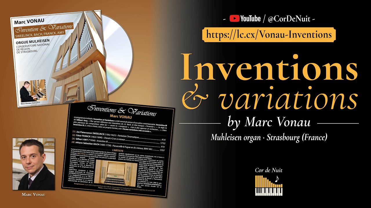 💿 Inventions & Variations | Marc Vonau, Strasbourg, 2008 | Full
