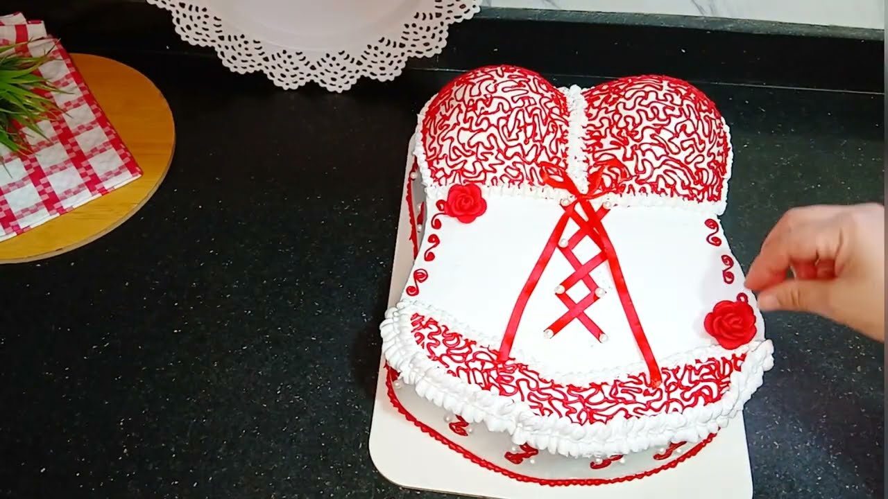 تورته الحنه وكريمه متمسكه وسهله التجليس كورس كامل مجاني للمبتدئين #cake اشكال تورته سهله #حلويات