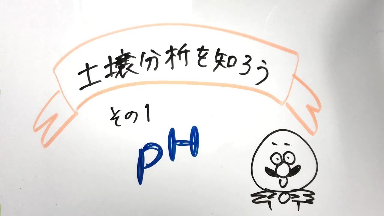 【土壌分析を知ろう#01】pH：基礎編【住商アグリビジネス】
