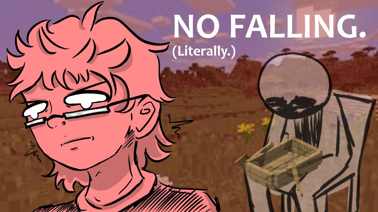 Minecraft, But Gravity Hates Me