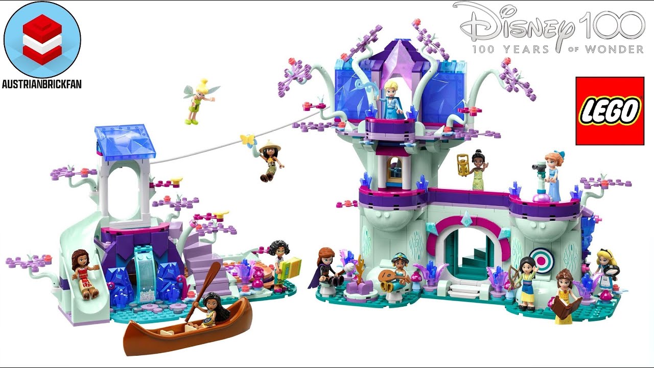 LEGO Disney 43215 The Enchanted Treehouse - LEGO Speed Build Review
