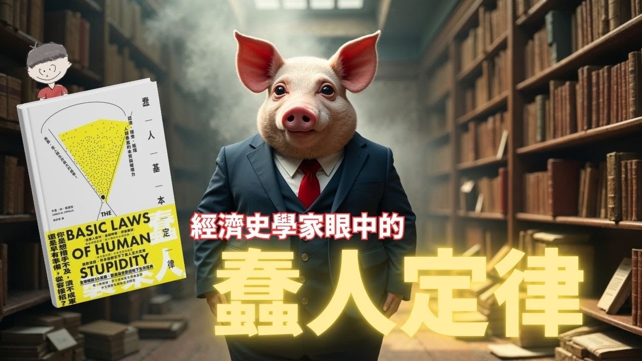 《蠢人基本定律》智者必讀：歐美最受歡迎的地下生存手冊｜認清愚蠢本質，接受社會現實，學會抵擋威脅｜懶讀報告 LazyReading