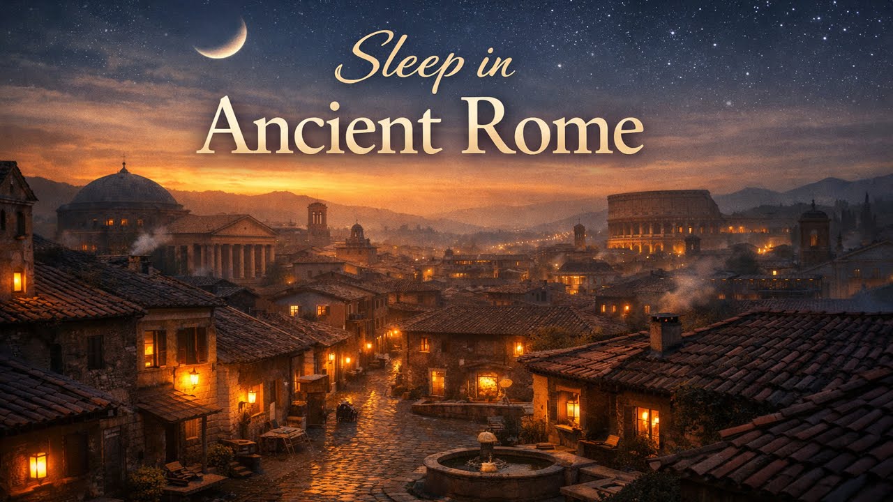 Sleep in Ancient Rome – Calm History for Deep Relaxation & Focus