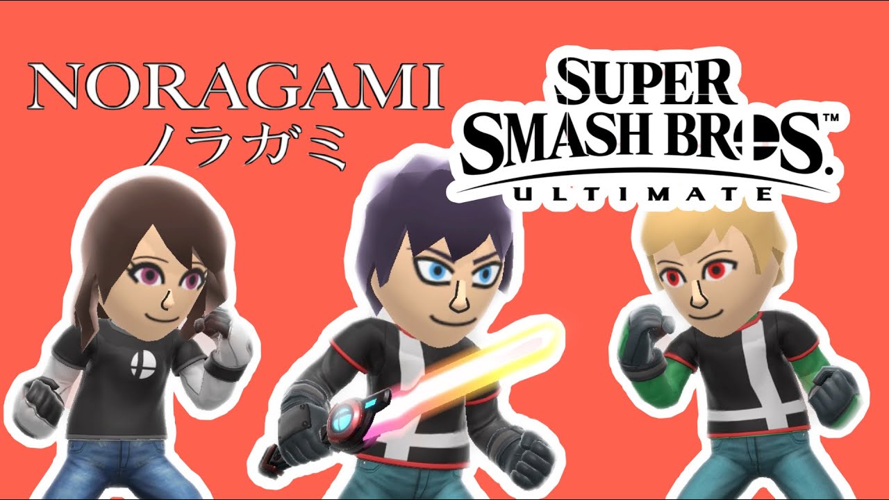 How To Make Noragami Mii Fighters in Super Smash Bros Ultimate