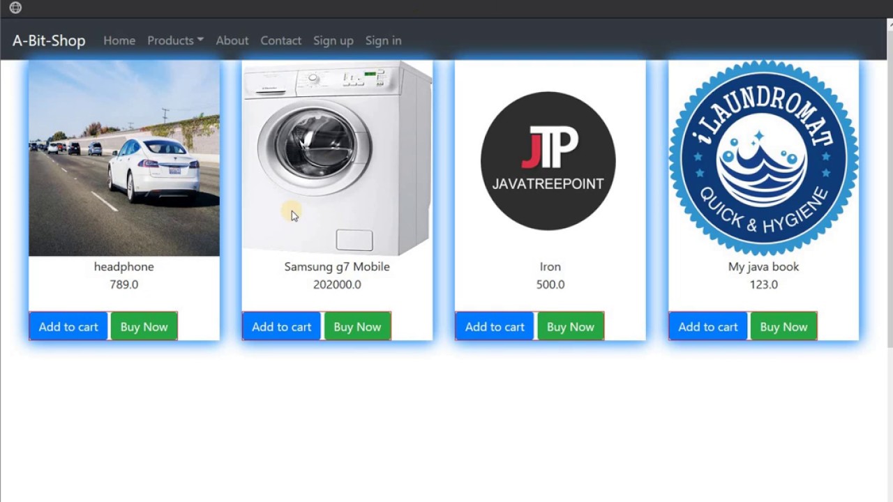 Complete java web project lec-17(product designing,banner)