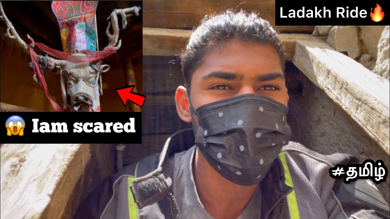 😱 Iam scared | Episode - 37 | Leh ladakh to Leh palace | Ladakh ride🔥| tamil | bike lover |