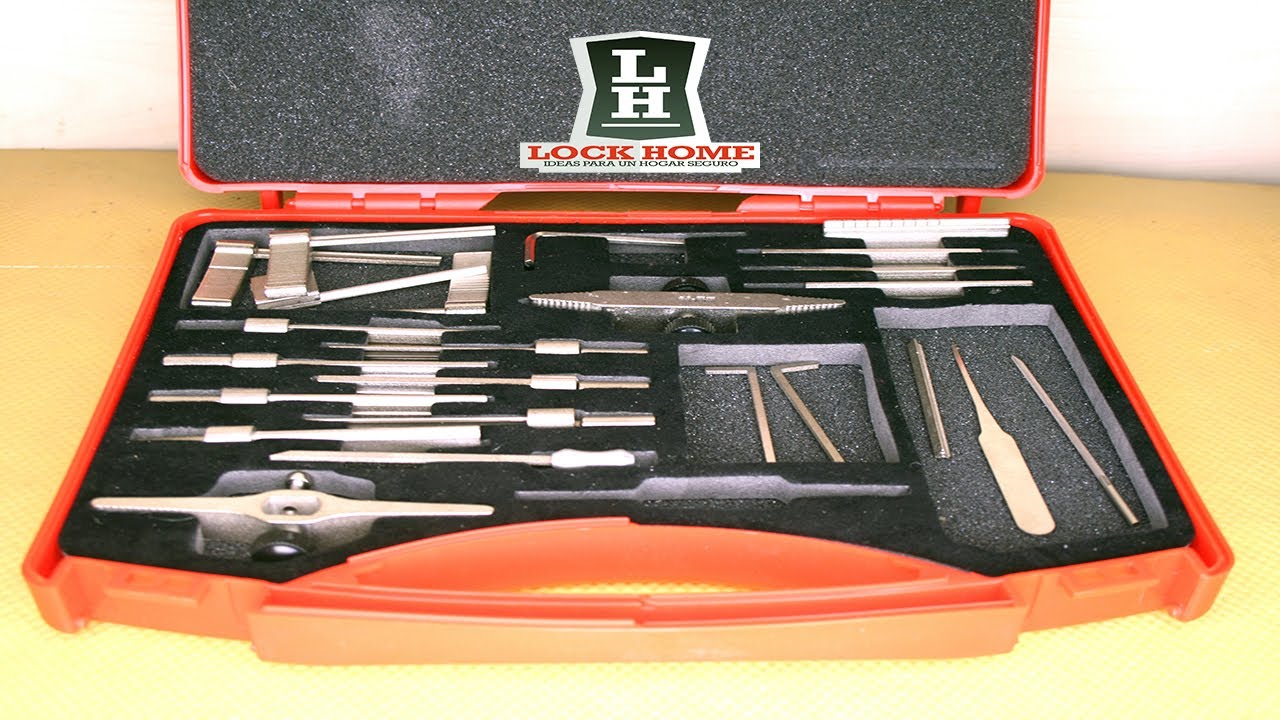caja de ganzuas de impresión