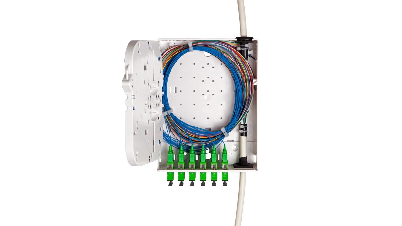 Fiber Optic Box MTeH EASY &ndash; Installation