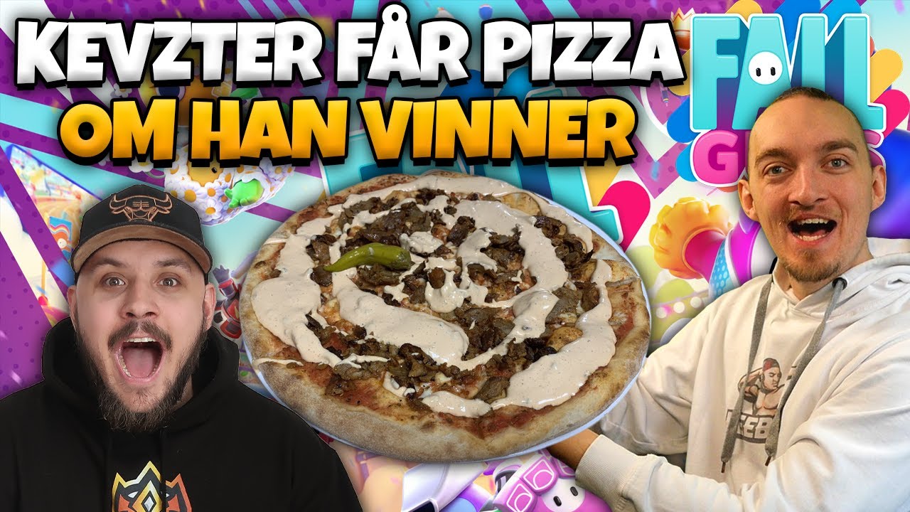 KEEBABB KÖPER PIZZA TILL KEVZTER OM HAN VINNER I FALL GUYS