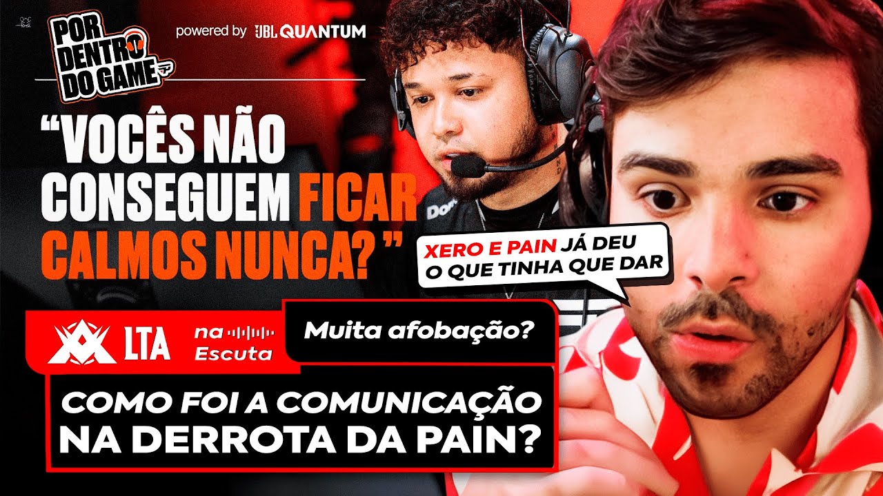 🚨 QUAL FOI O MOTIVO DA PAIN TER IDO PRA LOWER? MINERVA REAGE AO POR DENTRO DO GAME