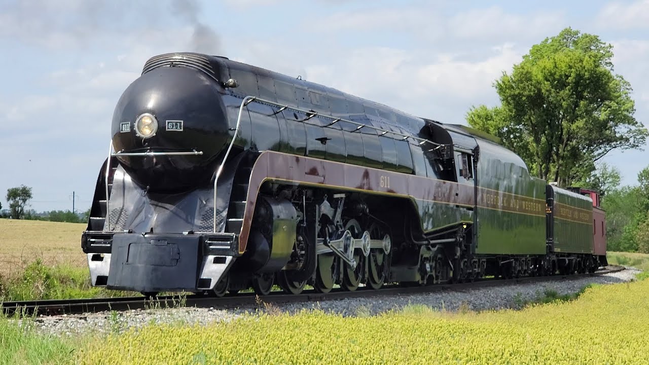 A Farewell to the Queen of Steam: N&W #611.