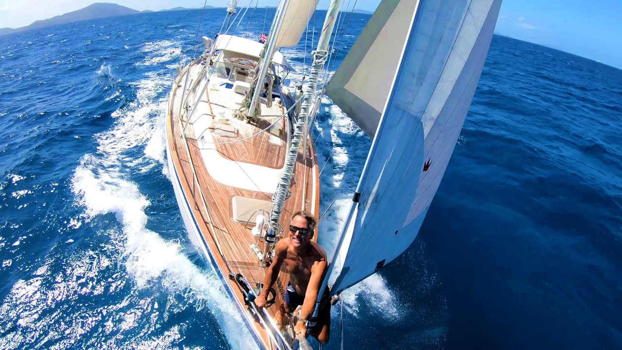 ep64 - Sailing Anegada - Sailing BVI – Hallberg-Rassy 54 Cloudy Bay – Mar 2019