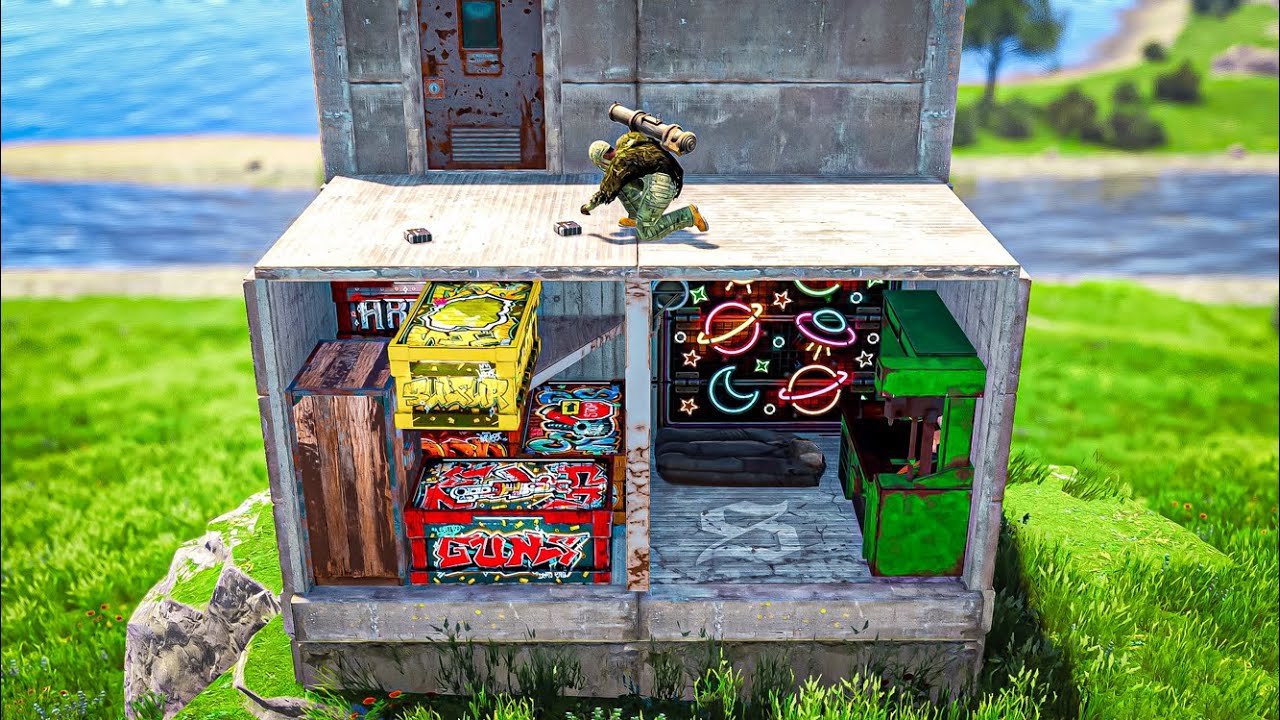 what a full day of raiding as a solo looks like 🧃 - RUST SOLO #12 S130 FINALE