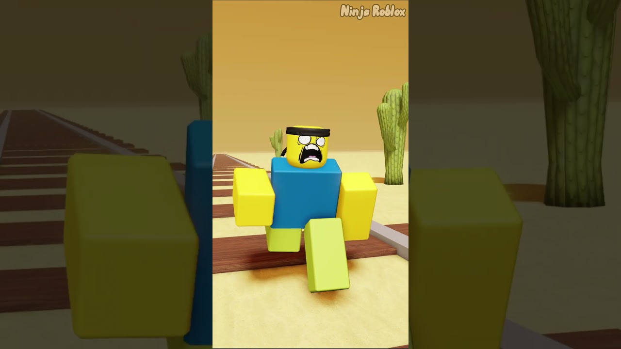 When they left noob behind ☠️ PT7 - Roblox Dead Rails #robloxanimation