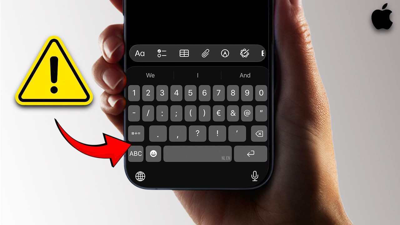 Объяснение проблемы с клавиатурой iOS и как ее исправить!