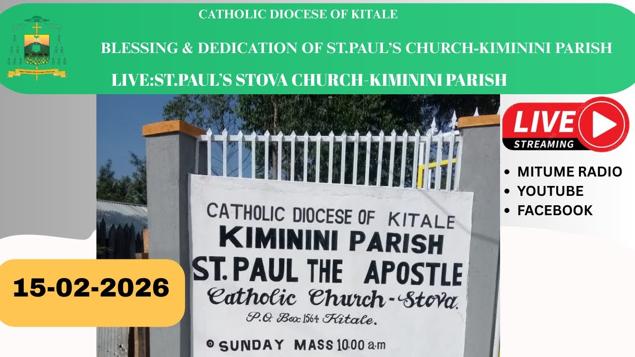OPENING,BLESSING & DEDICATION OF ST.PAUL'S CHURCH,STOVA-KIMININI PARISH.