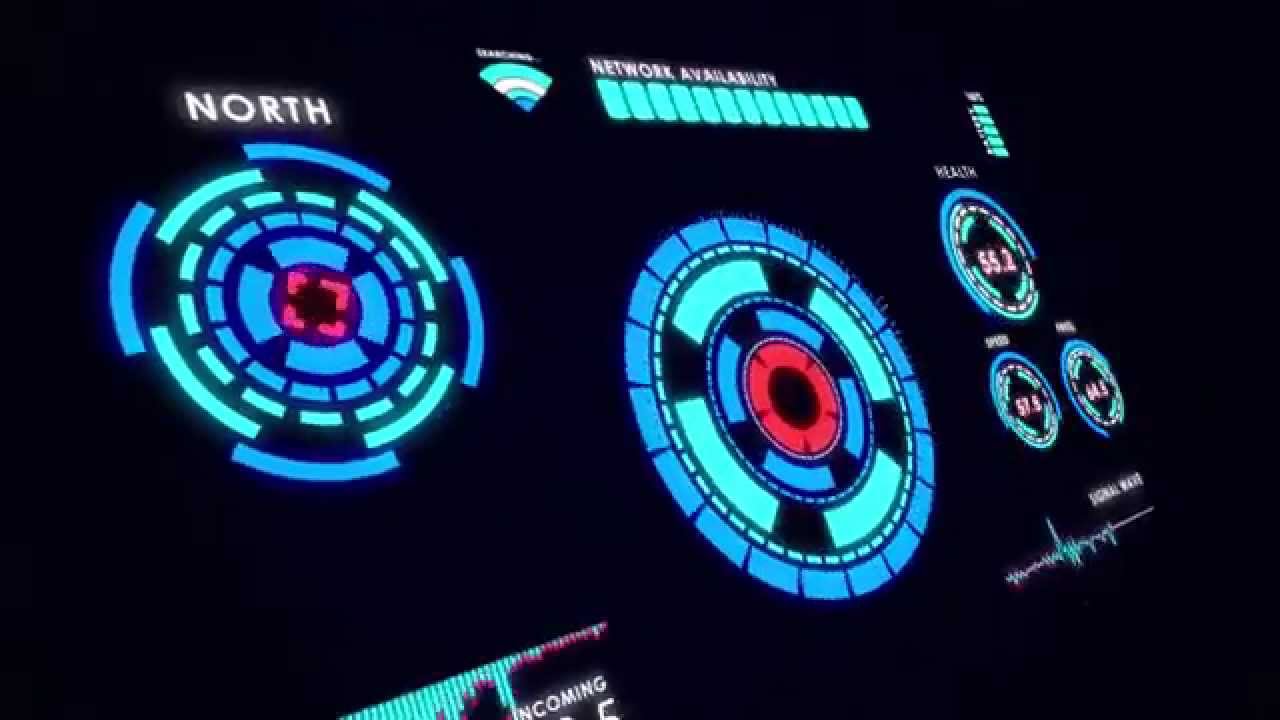 Sci-Fi GUI HUD in After Effects