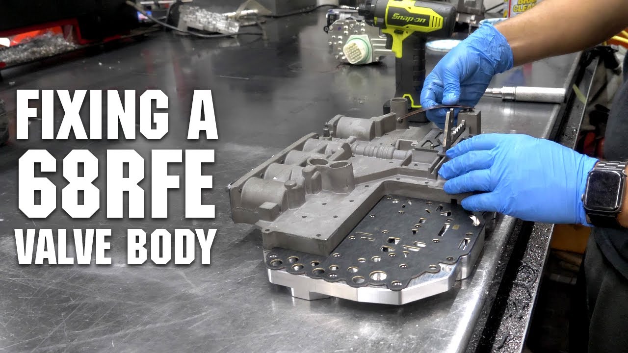 УСТРАНЕНИЕ КОДА P0871 НА 68RFE — РЕМОНТ И МОДЕРНИЗАЦИЯ КОРОБКИ КЛАПАНОВ