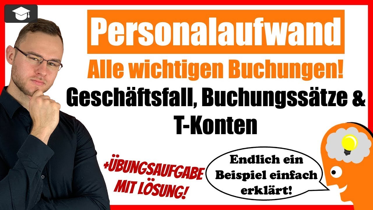 Personalaufwand buchen einfach erklärt an einem Beispiel