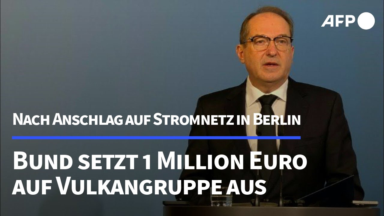 Dobrindt: Bund setzt eine Million Euro auf Vulkangruppe aus | AFP