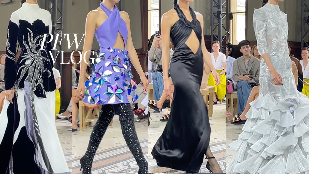 Paris Fashion Week vlog: Haute Couture show, Roger Vivier shoes collection, young fashion designers