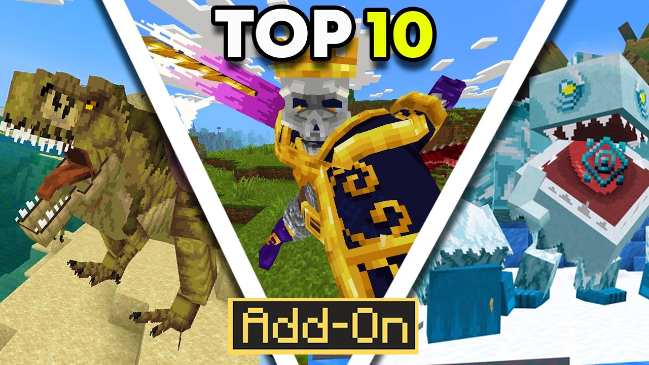 Топ-10 дополнений для Minecraft Bedrock в режиме выживания (маркетплейс)