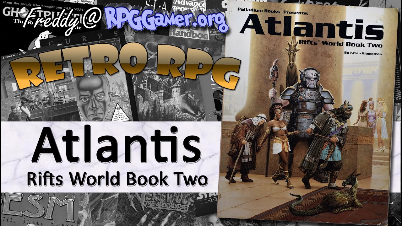 Atlantis: World Book Two (Rifts, Palladium, 1992) | Retro RPG