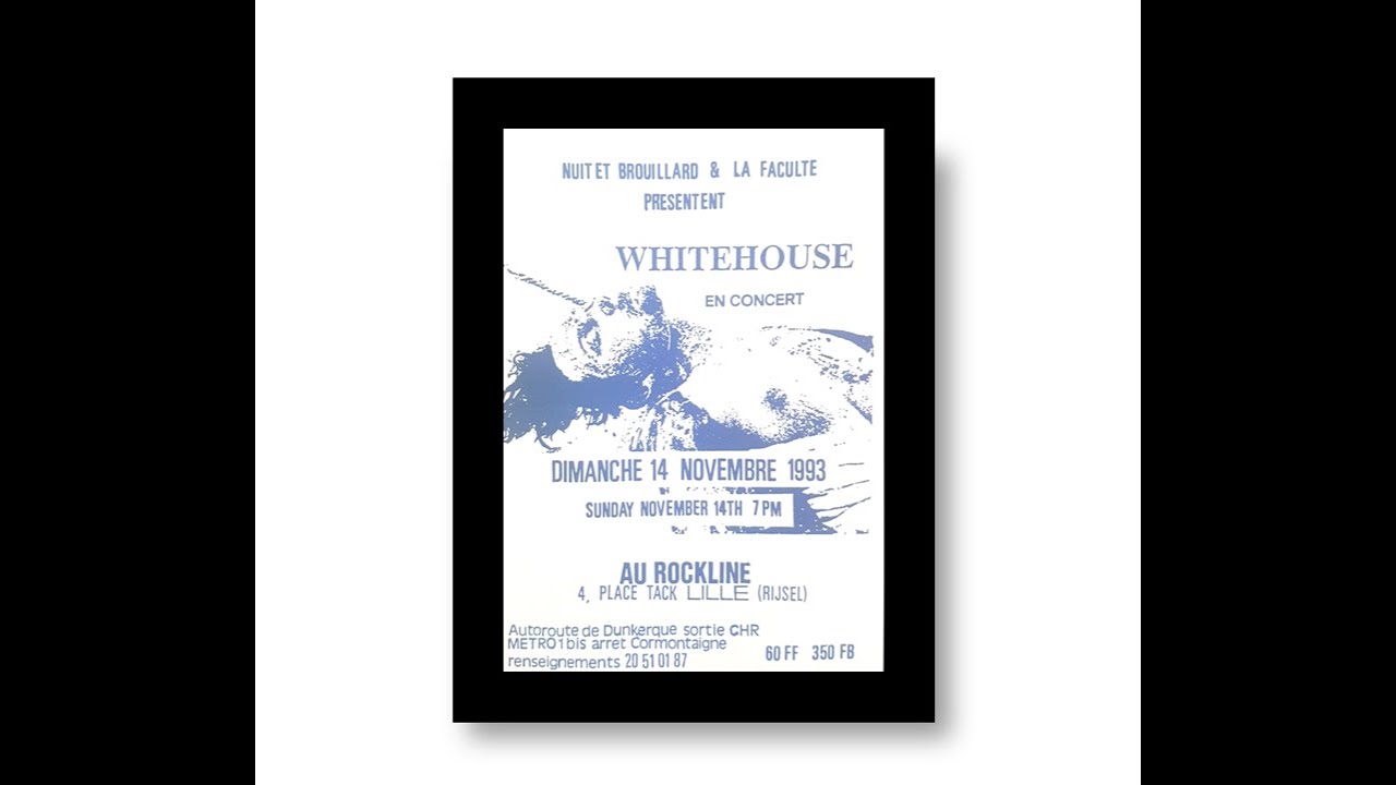 Whitehouse - live action 59 - Lille 1993