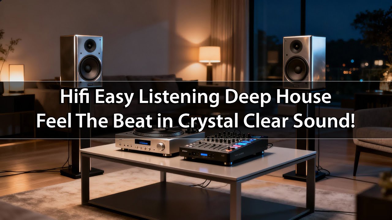 Hifi Easy Listening Deep House in Crystal Clear Sound & True Stereo