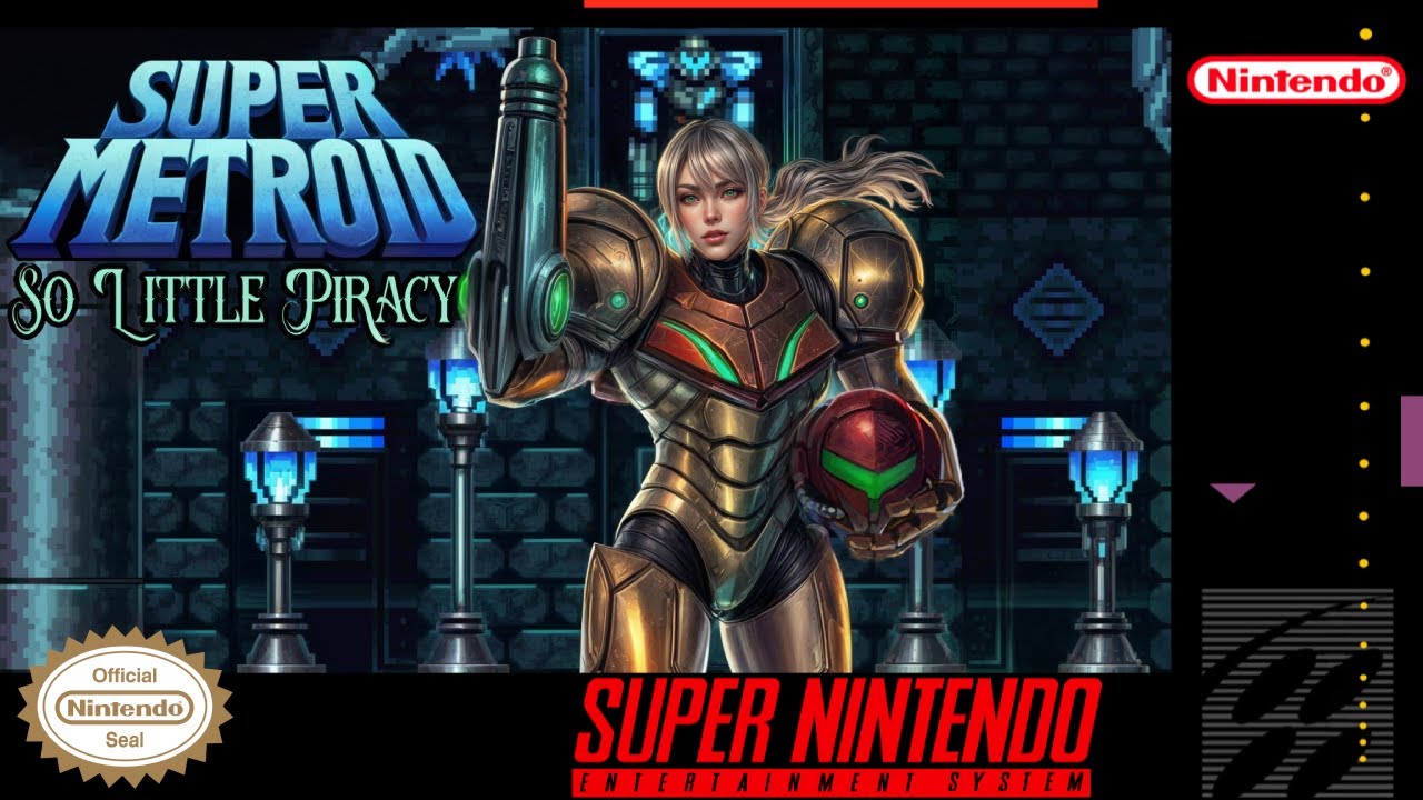 So Little Piracy - Hack of Super Metroid [SNES] Longplay