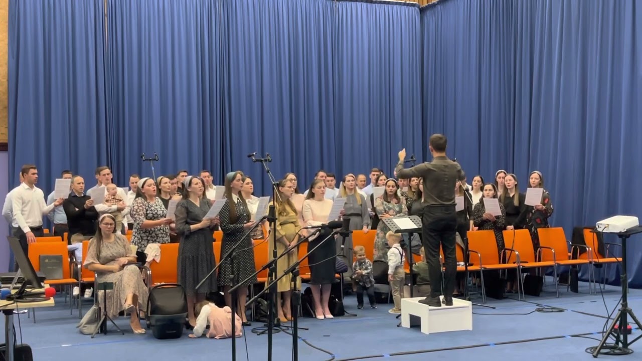 Lângă cruce la calvar - Cor Mixt - Muntele Sionului Londra