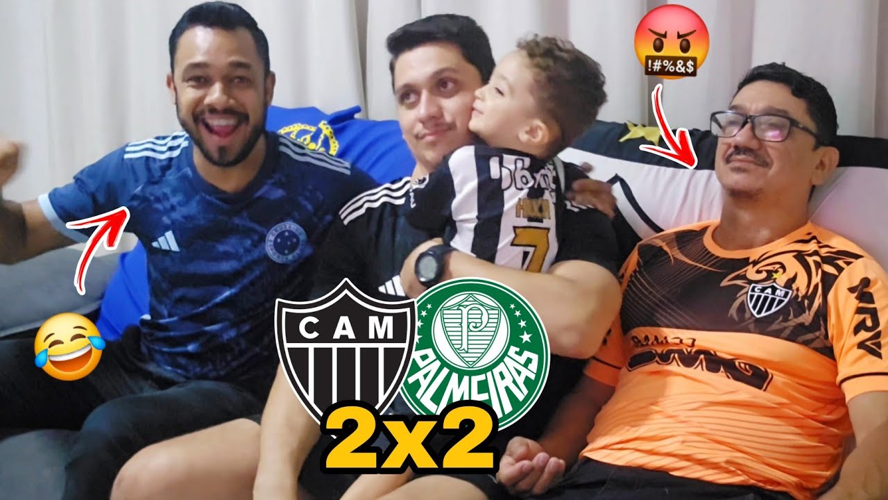 EMPATE AMARGO!!! Atl&eacute;tico-MG 2x2 Palmeiras | Brasileir&atilde;o 2026